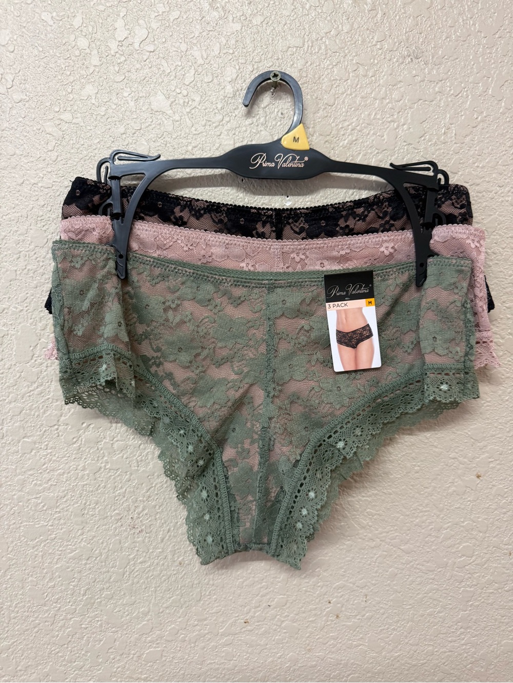 Prima Valentina Lace Hipster Panty Bundle